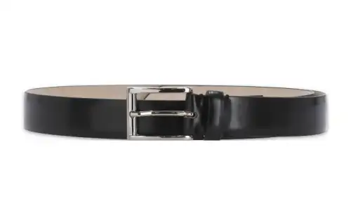 Maison Margiela Leather Belts Unisex Black