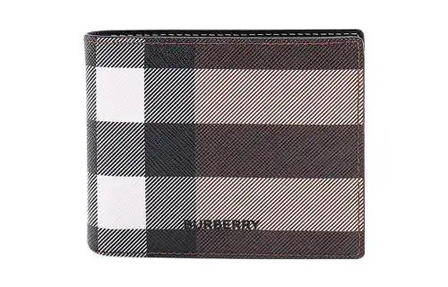 Burberry Cotton Wallet Men's Brown