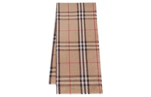 Burberry Wool Silk Knit Scarves Unisex