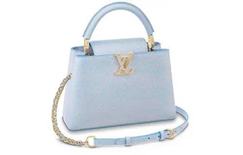 LOUIS VUITTON Capucines Bag Bb Lilas