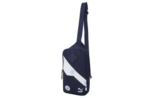 PUMA Fabric Sling Bag, Shoulder Bag, Crossbody Bag Regular Unisex Blue