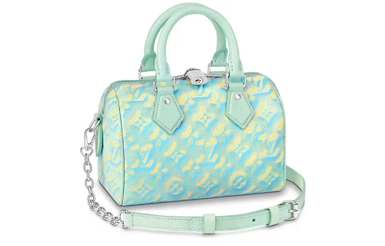 LOUIS VUITTON Speedy Bandouliere 20 Water Green
