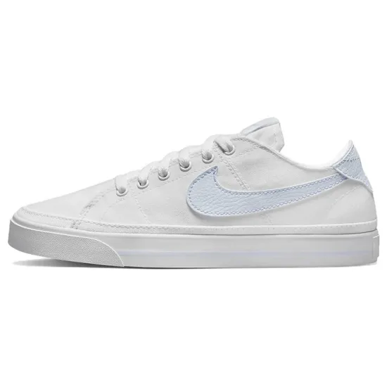 Nike Court Legacy Skateboarding Shoes Women's Low-top White/Royal Blue