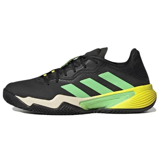 Adidas Barricade Clay Men Tennis Shoes 'Black Green'