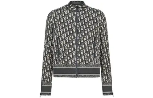 DIOR Jackets Women's Black Stand Collar Moderate Other