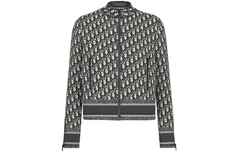 DIOR Jackets Women's Black Stand Collar Moderate Other