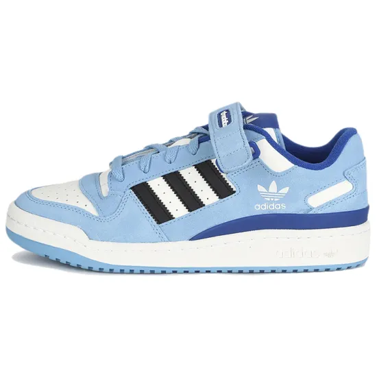Adidas Originals Forum Low Team Light Blue Core Black Royal Blue