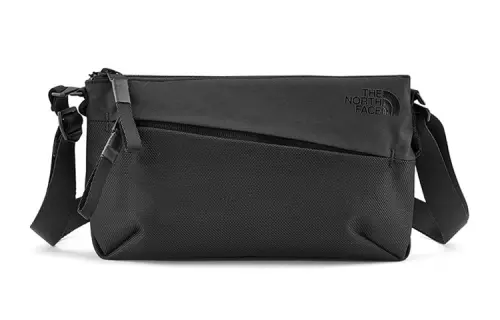 THE NORTH FACE 5L Crossbody Bag, Shoulder Bag, Outdoor Bag Polyester Pure Black Unisex