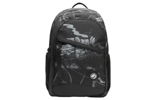 Li Ning Polyester Backpack Regular Unisex Black