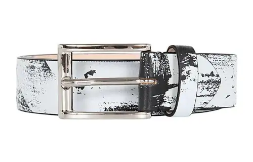 Maison Margiela brush-stroke leather belt