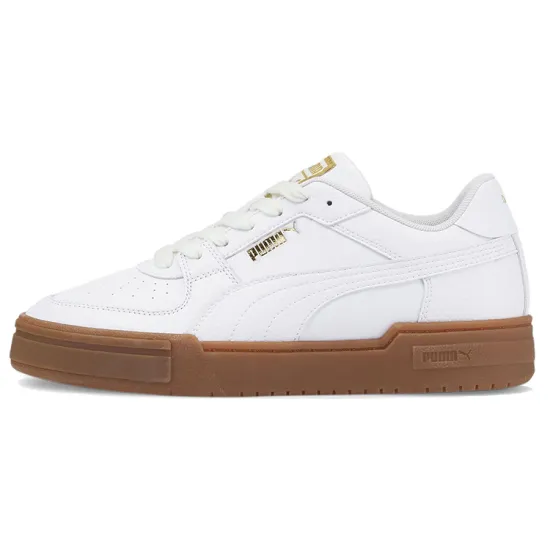 PUMA Ca Pro Skateboarding Shoes Unisex Low-top White/Brown