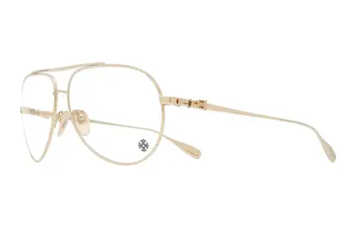 Chrome Hearts Metal Aviator Eyeglass Frames Unisex