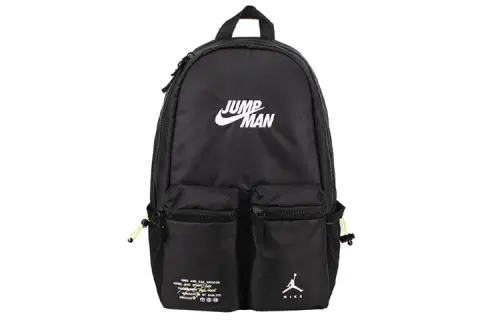 Jordan Polyester Basketball Bag Backpack Regular Unisex Black