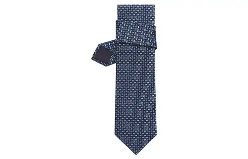 HERMES Ties Men's Blue