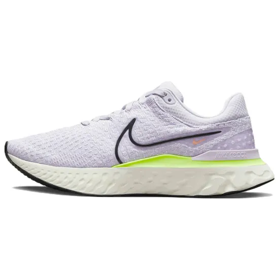 Nike React Infinity Run Flyknit 3 Running Shoes Men Low-top Purple/Black