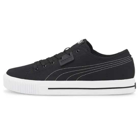PUMA Ever FS Skateboarding Shoes Unisex Low-top Black/white