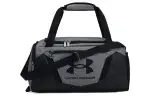 Under Armour Polyester Handbag, Shoulder Bag, Crossbody Bag, Travel Bag, Gym Bag Extra Small Unisex Black Gray