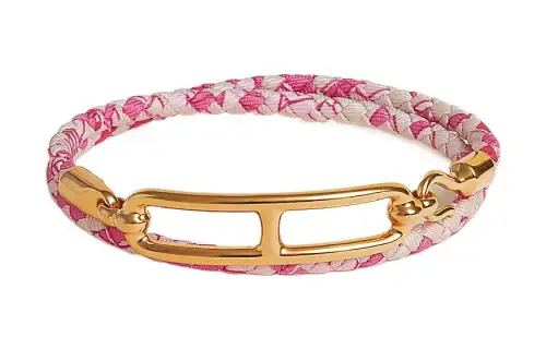 HERMES Roulis Bracelets Women's Pink
