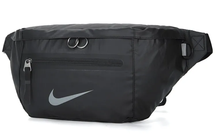 Nike Fabric Shoulder Bag, Crossbody Bag, Fanny Pack Unisex Black