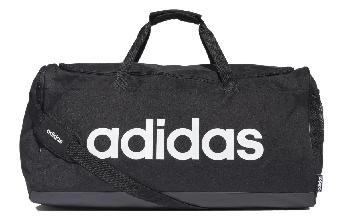 Adidas Fabric Gym Bag Large Unisex Pure Black