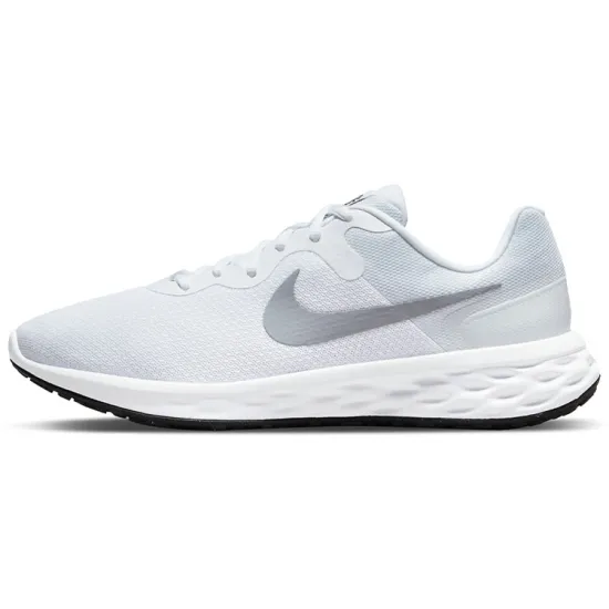 Nike REVOLUTION 6 Running Shoes Men Low-top White/Gray