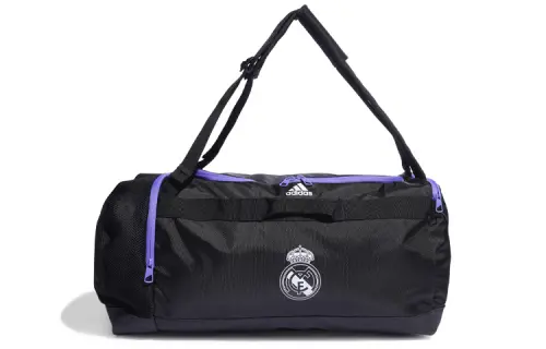 Adidas Fabric Handbag, Shoulder Bag, Crossbody Bag, Gym Bag Medium Unisex Pure Black