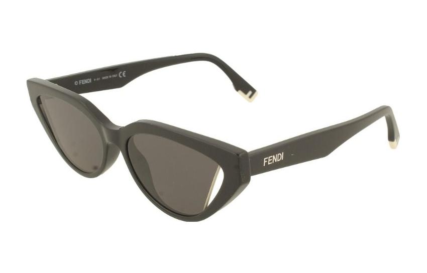 Солнцезащитные очки Fendi Cat Eye Sunglasses (черные)