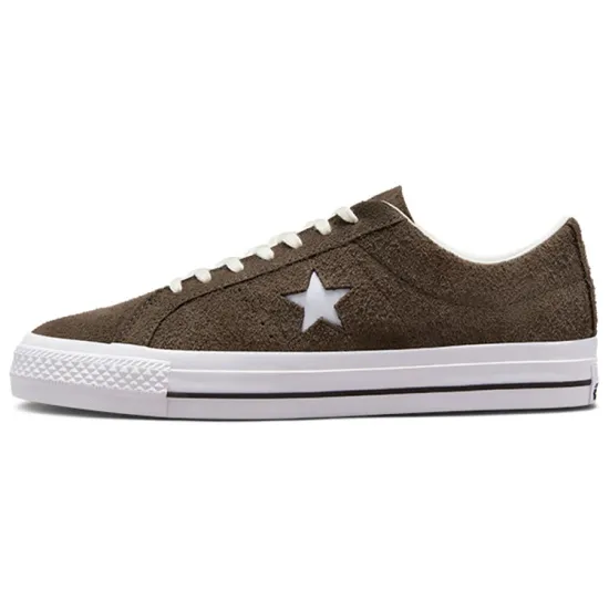 Converse One Star Skateboarding Shoes Unisex Low-top Brown/white