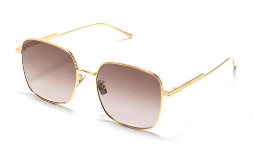 Bottega Veneta Sunglasses Women's Gold