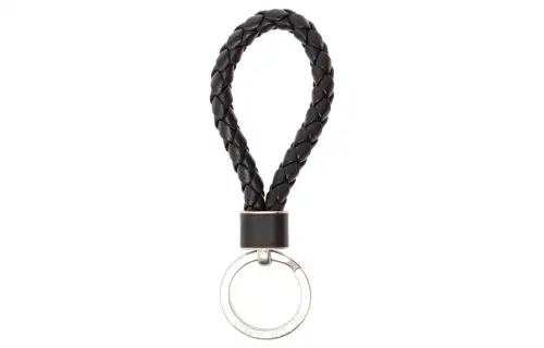 Bottega Veneta Intreccio Key Ring