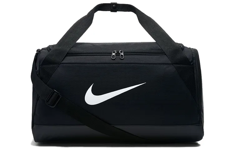 Nike Cotton Handbag, Shoulder Bag, Crossbody Bag, Gym Bag Large Unisex Pure Black