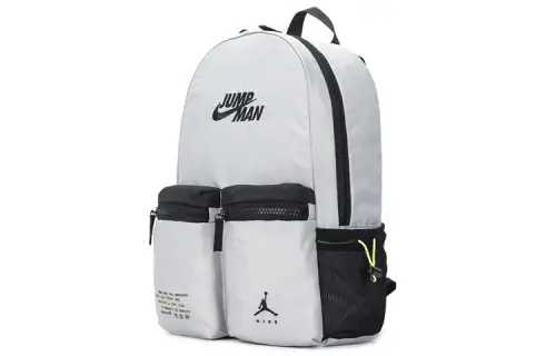 Jordan Polyester Backpack Unisex Ore Gray