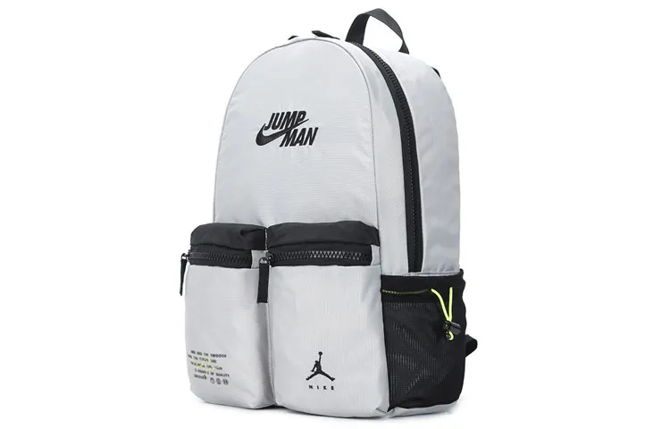 Jordan Polyester Backpack Unisex Ore Gray