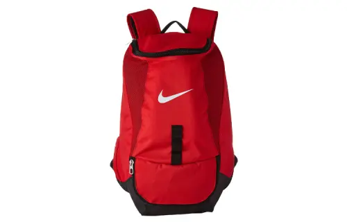 Nike Polyester Backpack Regular Unisex Red Black