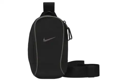 Nike Sportswear Essentials Nylon Sling Bag Regular Unisex Pure Black/Ore Gray
