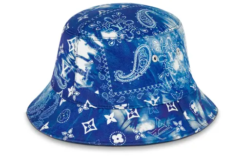 LOUIS VUITTON Monogram Bandana Reversible Bucket Hat