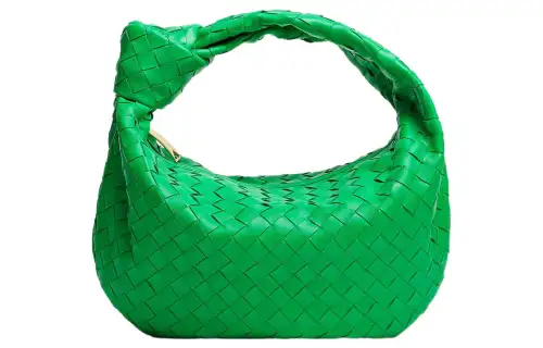 Bottega Veneta Jodie Sheepskin Handbag Regular Women's Green