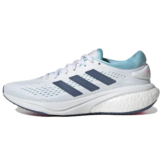 Adidas Supernova 2 Running Shoes Women's Low-top White/Royal Blue