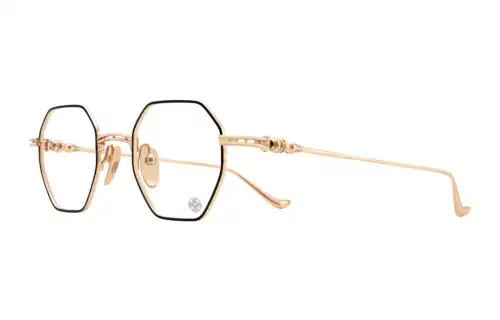 Chrome Hearts Prescription Glasses Unisex Gold/Black
