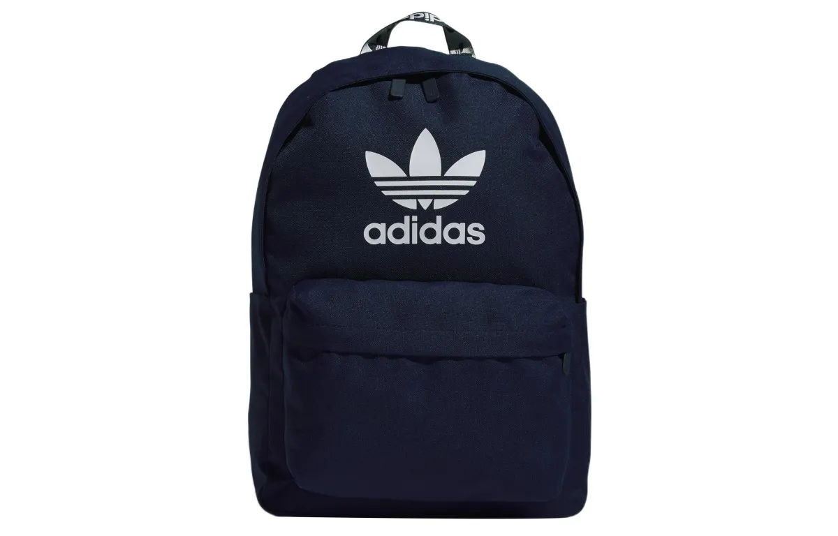 Adidas Originals Polyester Backpack Regular Unisex Blue
