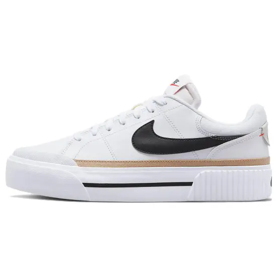 Nike Court Legacy Lift White Black Women's