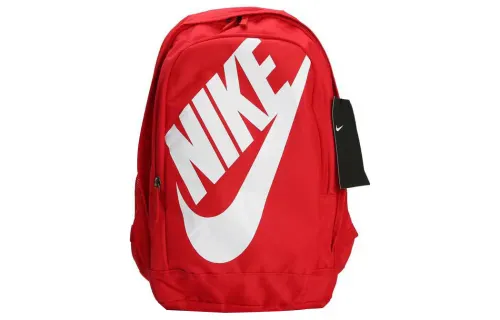 Nike Polyester Backpack Regular Unisex Red