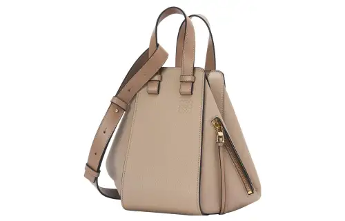 LOEWE Hammock Grained Calfskin Hammock Handbag Small Women's Sand