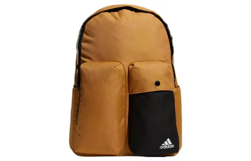 Adidas Polyester Backpack Regular Unisex Wheat Brown