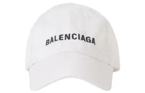Balenciaga Baseball Cap Unisex White
