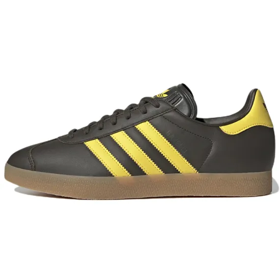 Adidas Originals Gazelle Shadow Olive Yellow Gum