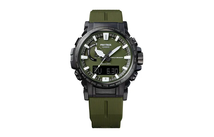 CASIO Men PRO TREK Green Watch PRW-61Y-3PR