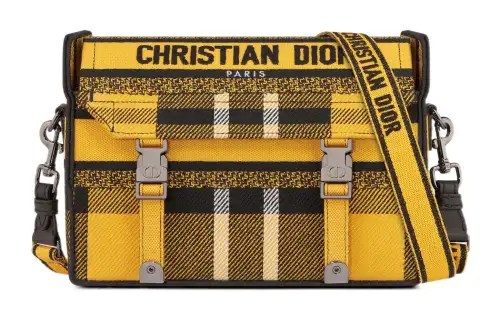 DIOR DiorCamp Embroidery Crossbody Bag Small Women's