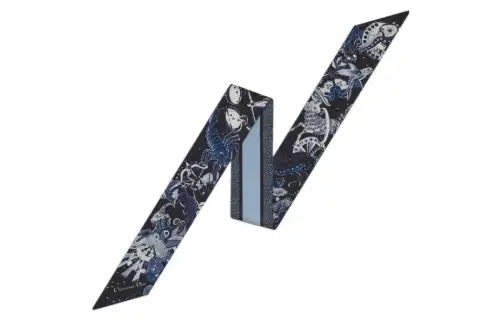 DIOR Scarves Women's Black And Blue