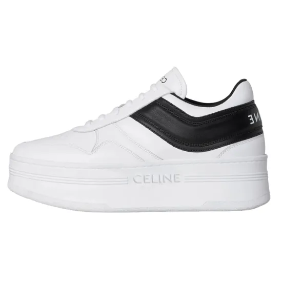 CELINE Skateboard Shoes Women's Low-Top White